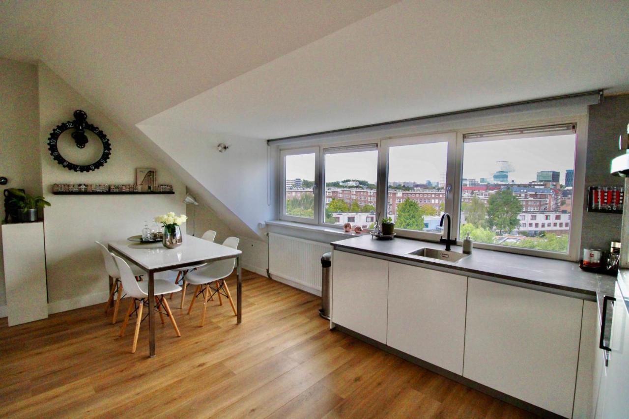 Beautiful Penthouse Near Rai And Centre Daire Amsterdam Dış mekan fotoğraf