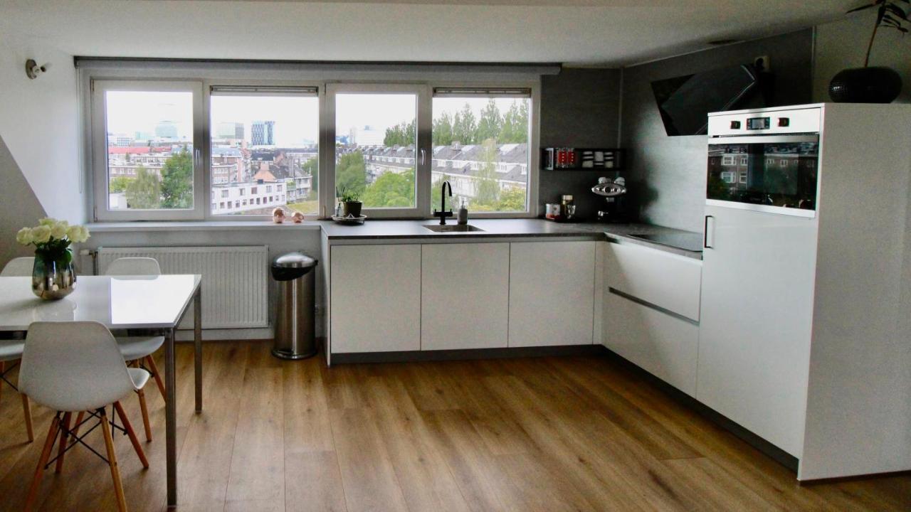 Beautiful Penthouse Near Rai And Centre Daire Amsterdam Dış mekan fotoğraf